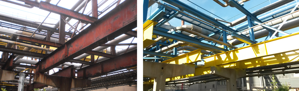 Антикоррозионная защита металлоконструкций, мостов и стальных конструкций