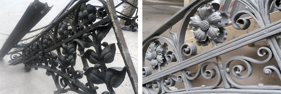 Пескоструйная очистка поверхности